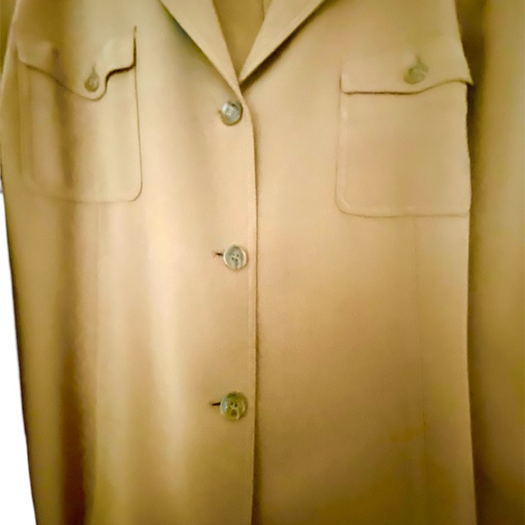 Jones New York Brown Loose Fit Blazer Jacket Plus Size 24W Womens - Picture 5 of 8